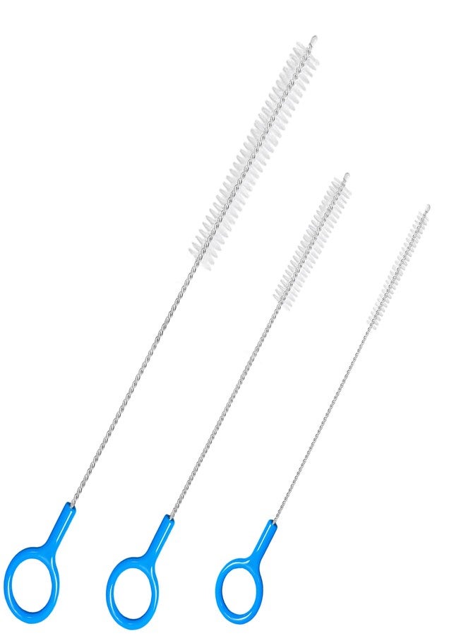 CIDYAUST Straw Cleaner Brush,Extra Long Straw Cleaning Brushes with Nylon Bristles,Straw Brush Cleaner for Reusable Straws, Baby Bottles, Tumblers, Sippy Cups and Narrow Tube. - Image 1